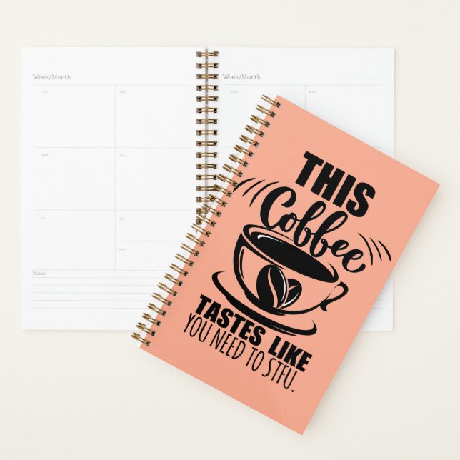 Ce café a le goût que vous devez la fermer (Devant avec enveloppe)