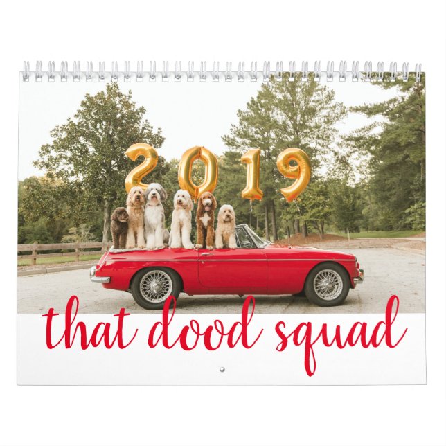 Ce calendrier 2019 de peloton de Dood (Protection)