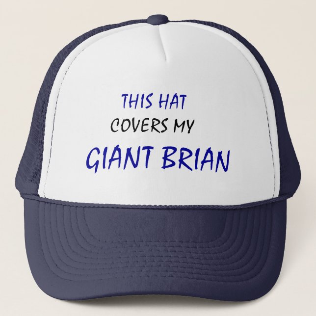 Ce casquette couvre mon casquette GÉANT de (Devant)