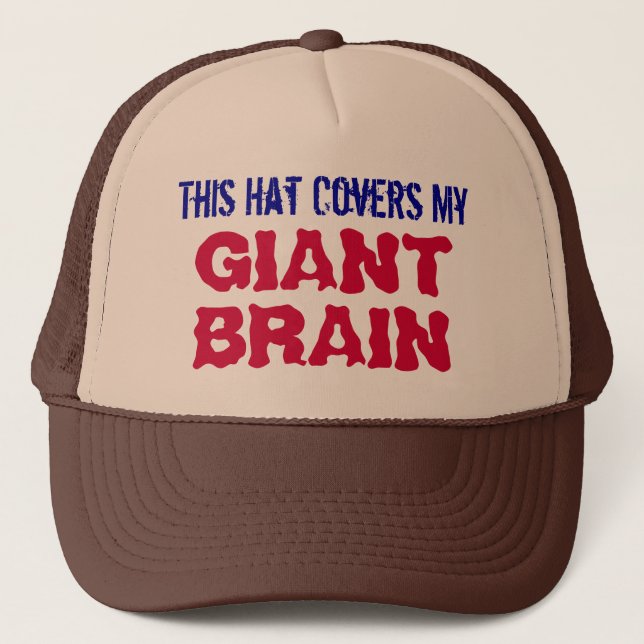 Ce casquette couvre mon casquette GÉANT de (Devant)