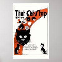 Ce Cat Stop - El Gato Grand Poster