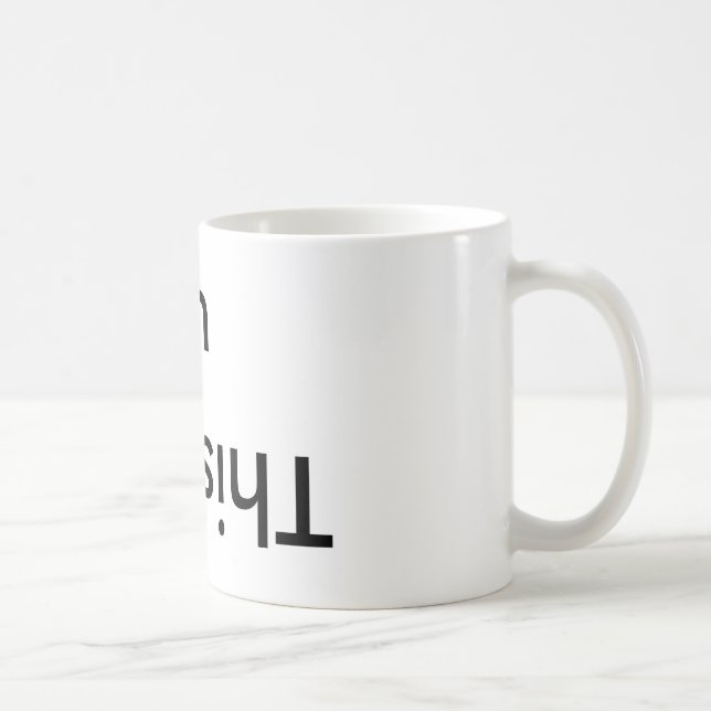 Ce côté vers le haut de tasse (Droite)