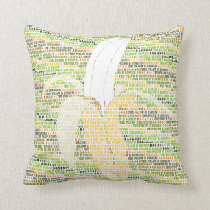 Ce coussin est des bananes