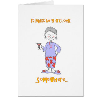 Ce doit être carte vierge à 5 heures quelque part