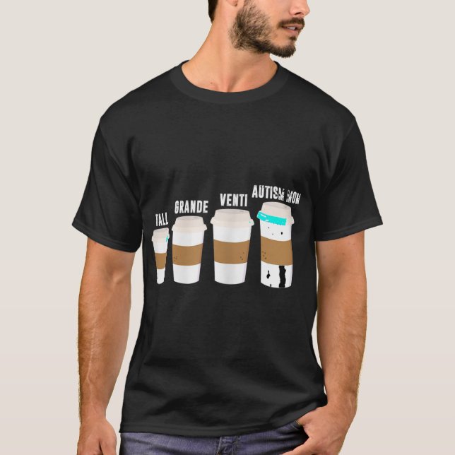 Ce drôle de t-shirt sensibilisation sur l'autisme  (Devant)