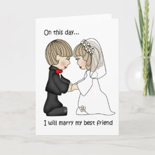 Ce jour carte Mariage