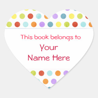 Ce Livre Appartient À Sticker Personnalisé