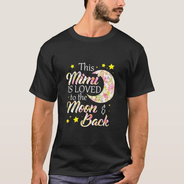Ce Mimi Est Aimé À La Lune Et Le T-Shirt Dos (Devant)