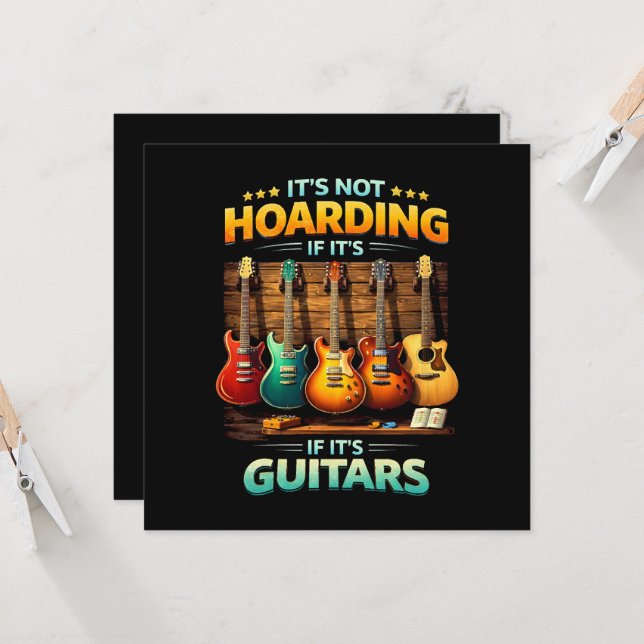 Ce n'est pas du thésaurisation si c'est des guitar (Devant/Arrière en situation)