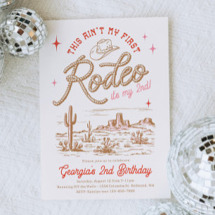 Ce n'est pas ma première invitation au Rodéo