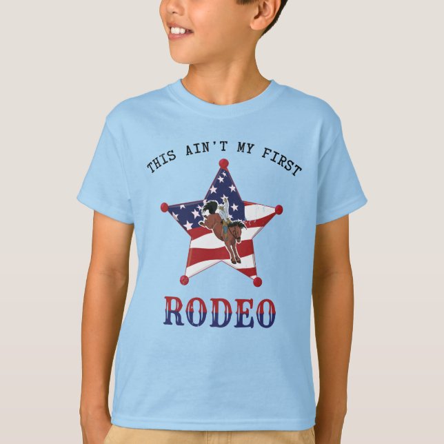 Ce n'est pas mon premier RODÉO / T-Shirt à lettre  (Devant)