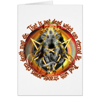 Ce n'est pas mort qui peut mentir éternellement