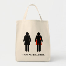 Ce n'était jamais une robe - Sac fourre-tout