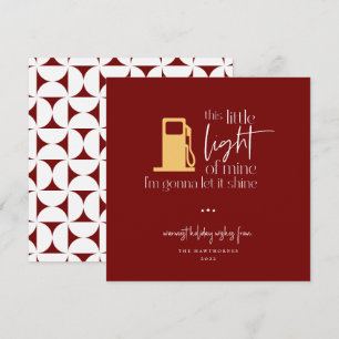 Ce Petit Feu De Gaz Fantaisie De Lumière Noël