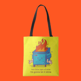 Ce petit luminaire : Sac fourre-tout feu de benne