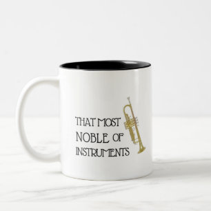 Ce plus noble des instruments - tasse de trompette