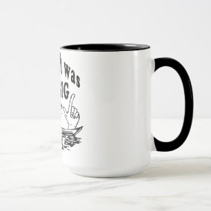 Ce poisson était si gros Mug à café drôle
