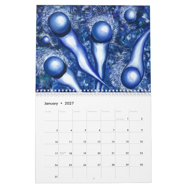 Ce pourrait être le calendrier 2012 différent (Jan 2027)