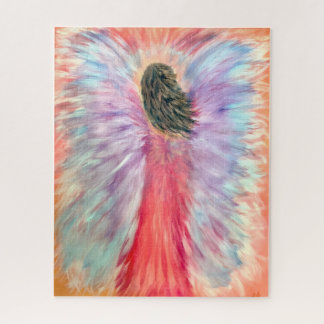 Ce puzzle d'ange sera simple, mais plein de joie 