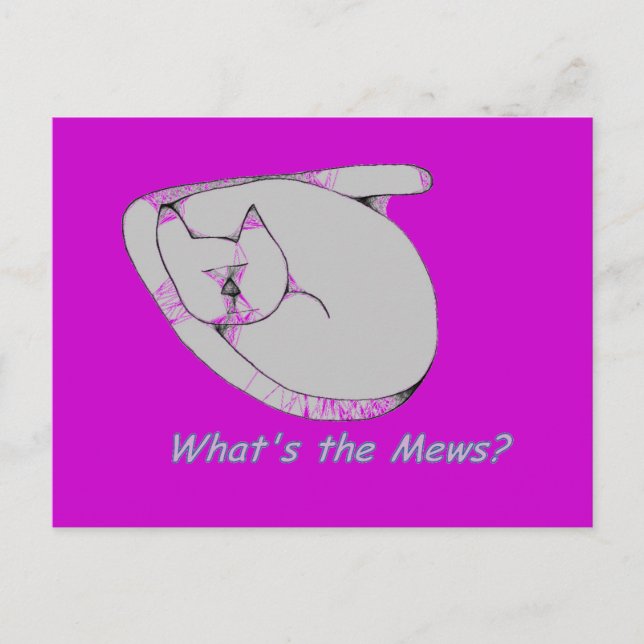 ce que la carte postale Mews (Devant)