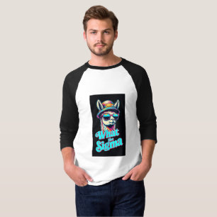 Ce que la Sigma - Cool Llama dans le T-shirt Vibe 
