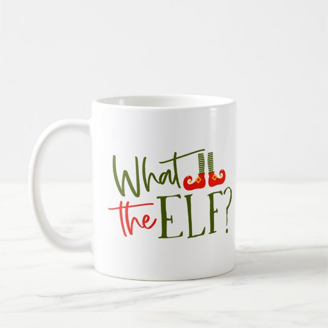 Ce que l'Elf drôle Mug de Noël (Gauche)