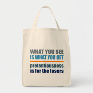 Ce que vous voyez, c'est ce que vous obtenez sac