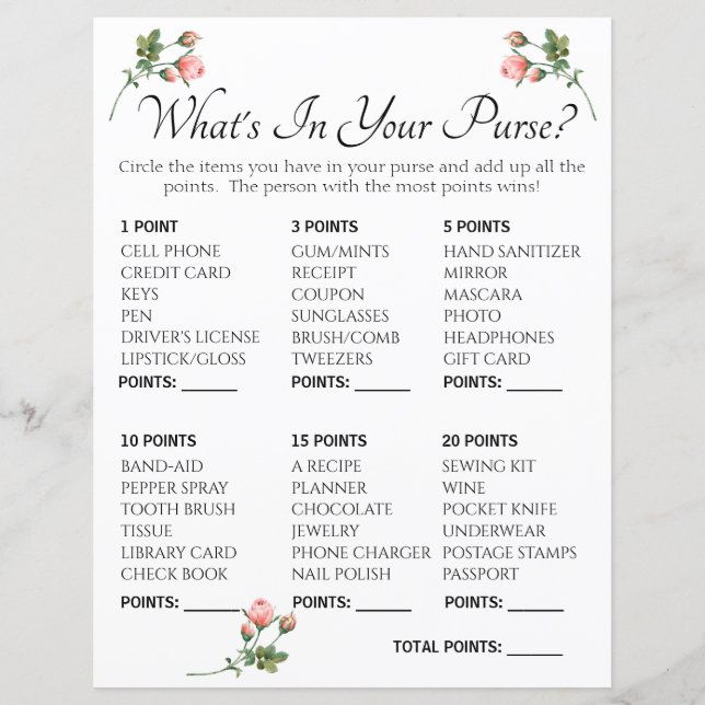 Ce Qui Dans Votre Porte-Fête des mariées Jeu Blush (Devant)