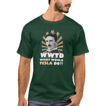 Ce qui Tesla ferait le T-shirt