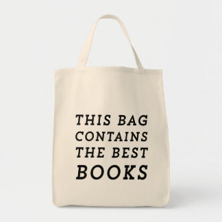 Ce sac contient les meilleurs livres