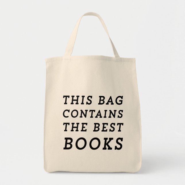 Ce sac contient les meilleurs livres (Devant)