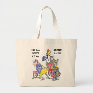 Ce sac s'arrête à toutes les brocantes à domicile