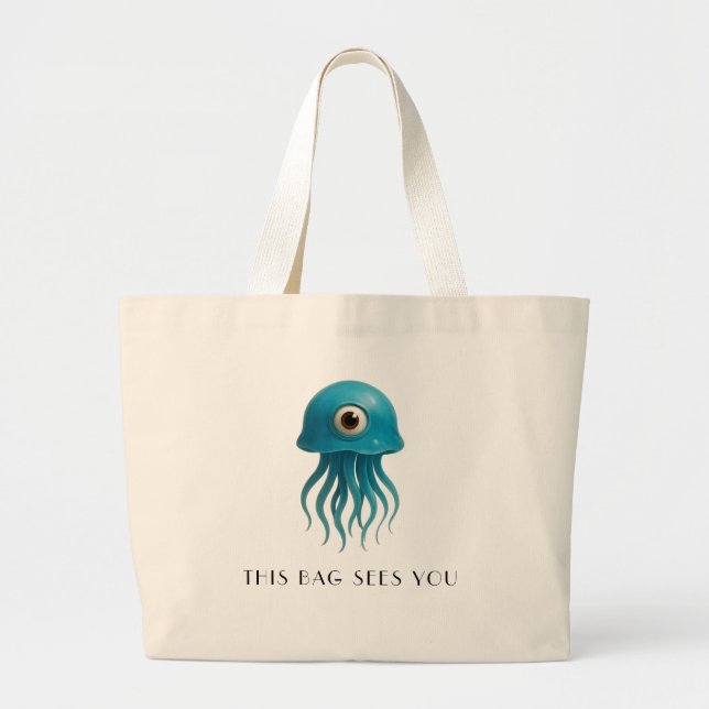 Ce Sac Vous Voit - Sac fourre-tout Cyclops Jellyfi (Devant)