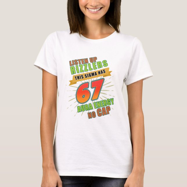 Ce Sigma a 67 – T-Shirt numérique cryptique (Devant)