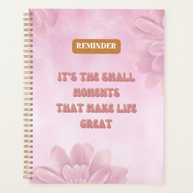 Ce sont les petits moments qui rendent la vie très (Devant)