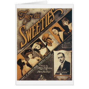 Ce sont tous des bonbons Vintage Songbook Cover