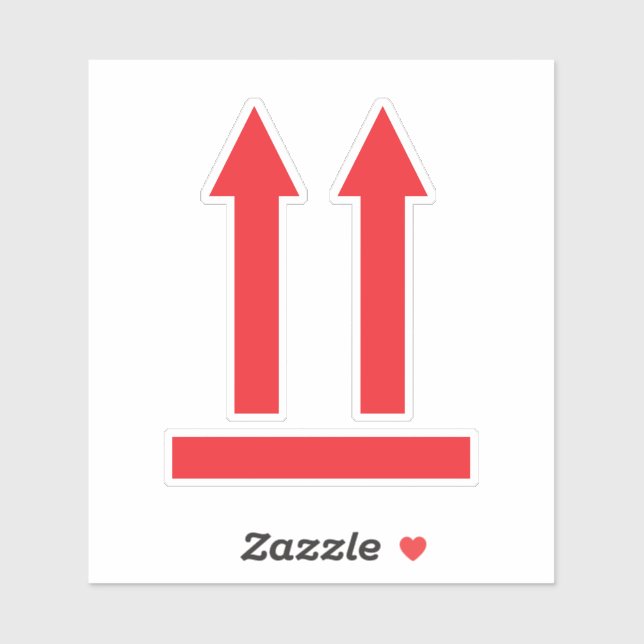 Ce Sticker d'expédition de côté (Feuille)