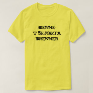 Ce t-shirt brûle en jaune norvégien