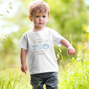Ce T-shirt Citrouille 2e anniversaire Toddler