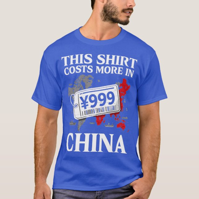 Ce T-Shirt Coûte Plus en Chine (Devant)