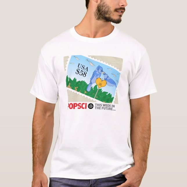 Ce T-shirt de la semaine de PopSci à l'avenir (Devant)