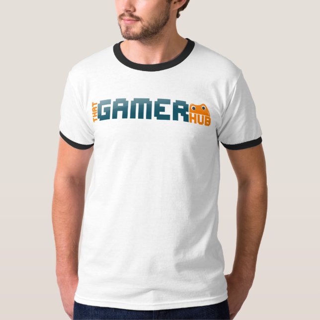Ce T-shirt de sonnerie de hub de Gamer (Devant)