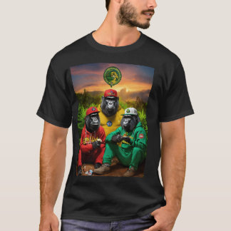 Ce t-shirt est doté d'un t-shirt de haute qualité