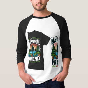 Ce t-shirt plein de vitalité est doté de l'express