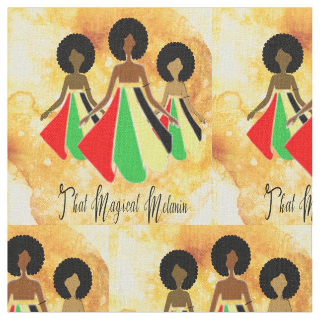 Ce tissu de coton magique d'Afrocentric de (Fermer)