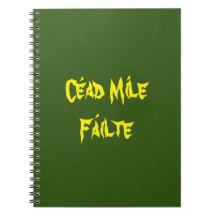 Céad Míle Fáilte Carnet Jaune & Or