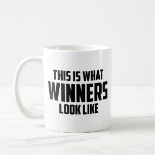 Ceci est à quoi ressemblent les GAGNANTS Mug à caf
