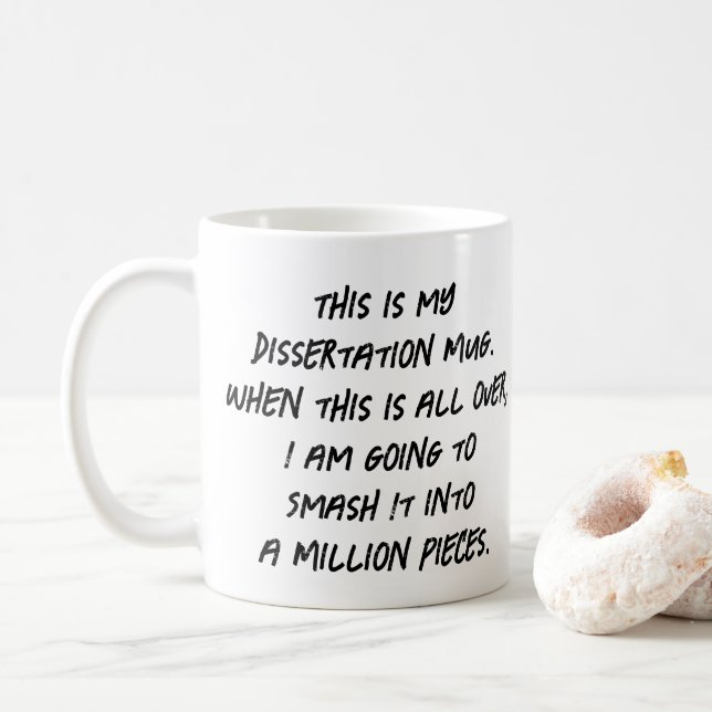 Ceci est ma tasse de thèse (Avec donut)