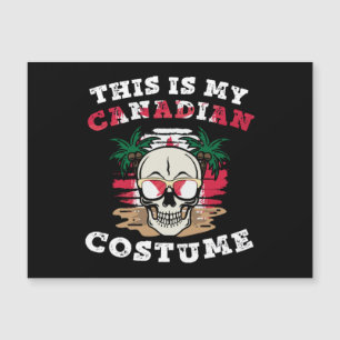 Ceci est mon déguisement d'Halloween canadien drôl