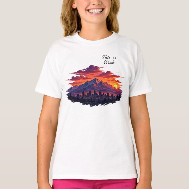 Ceci est un T-Shirt Utah (Devant)